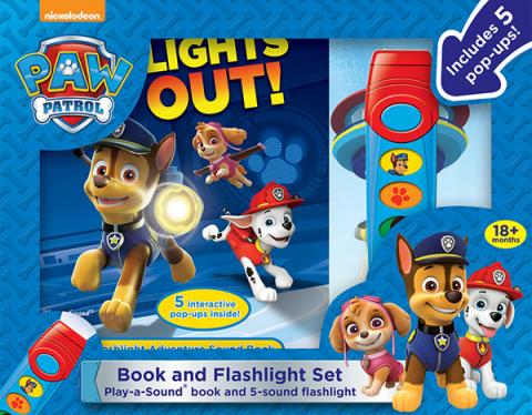 Paw Patrol Lights Out!: Book and Flashlight Set