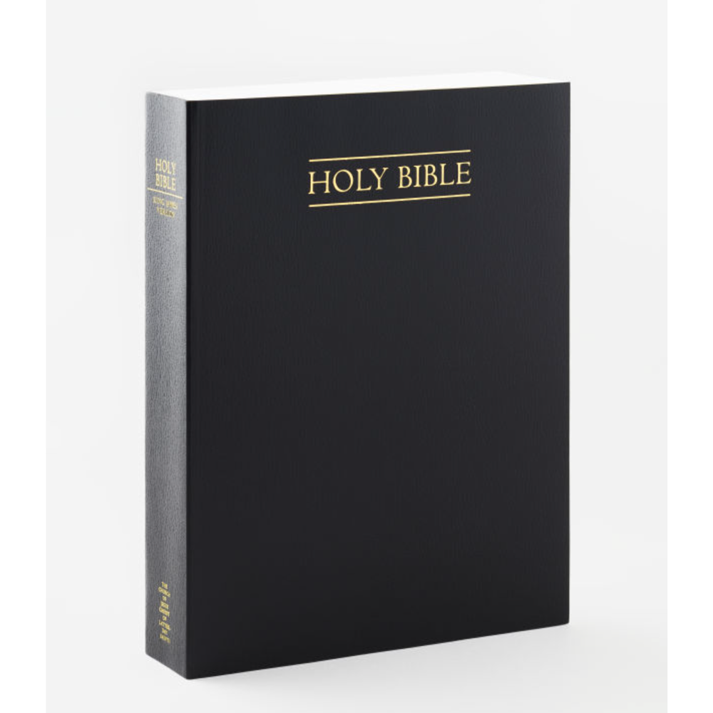 Holy Bible, Economy Extra Large, Black, Unindexed