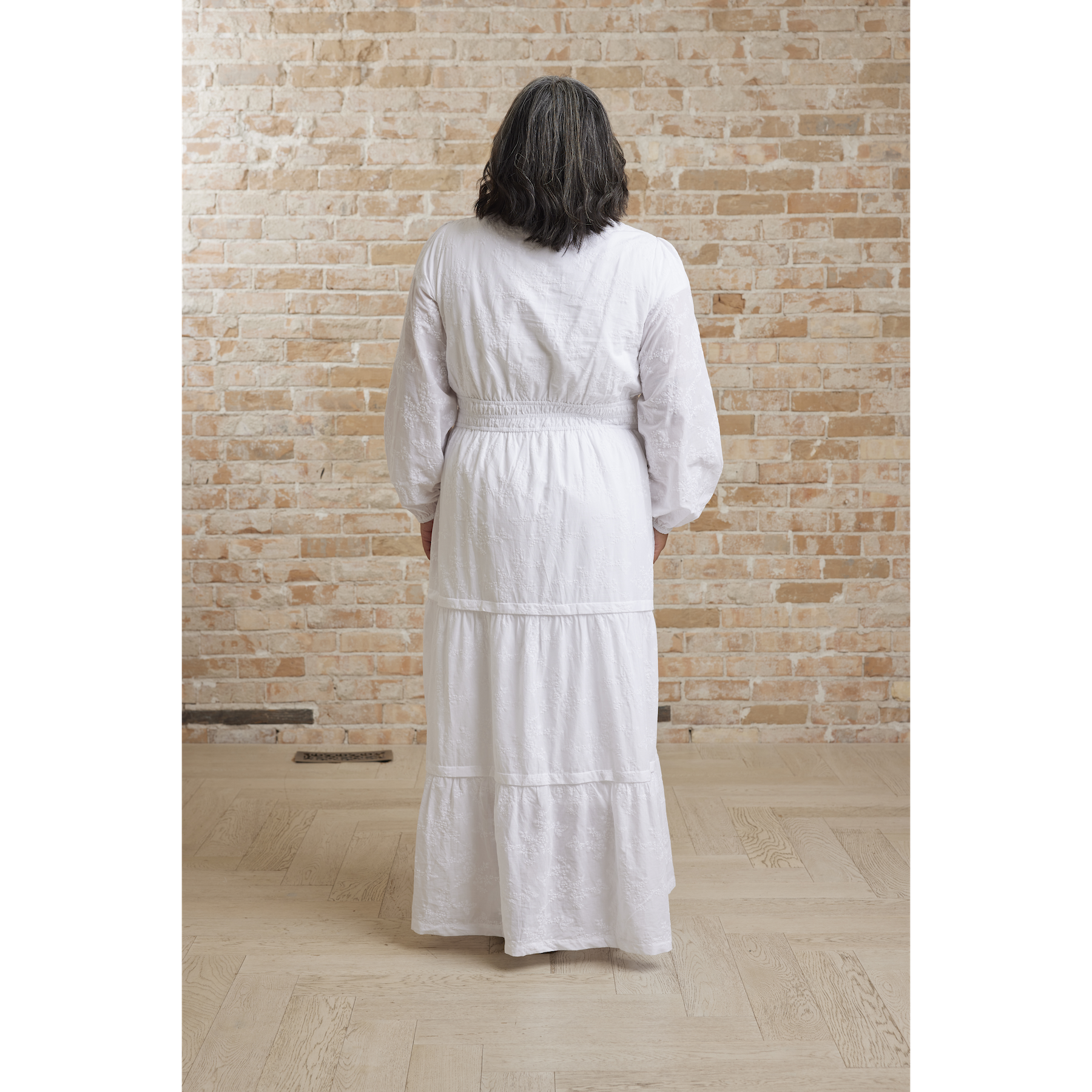 shirt dress cream OLIPHANT Belted Taormina – Matilda's Life Style Unlined for a lightweight Flutter Sleeve Maxi Dress Size:0XL styleattribute-swim cover