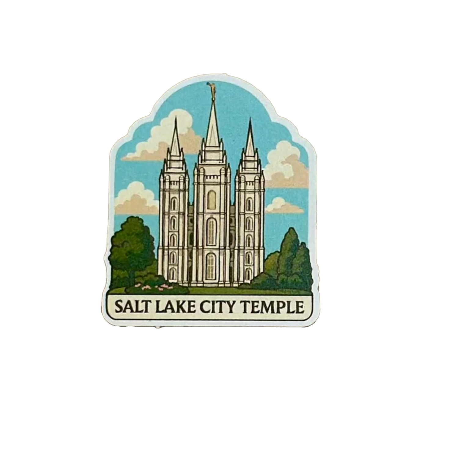 Salt Lake Temple Sticker