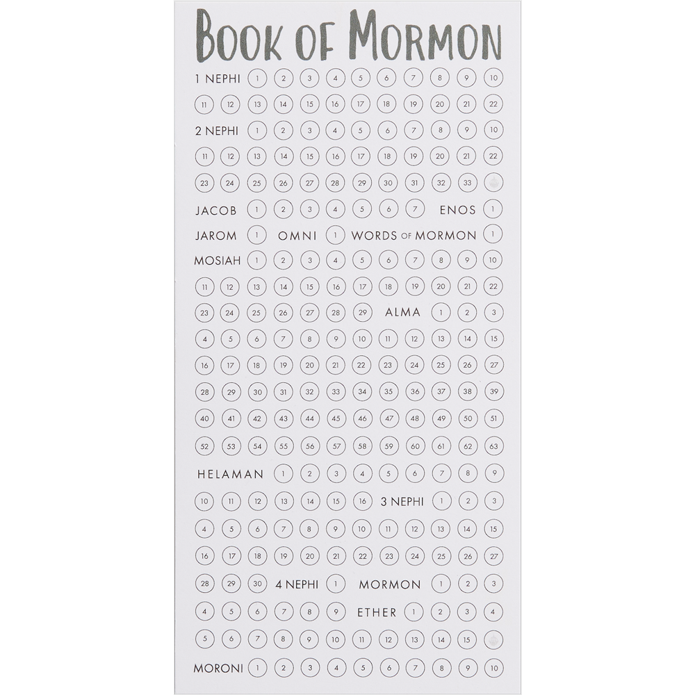 The Book of Mormon Reading Bookmark