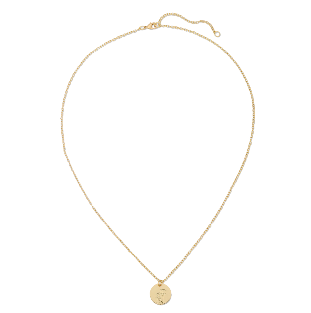 Tulip Botanical Necklace, , large