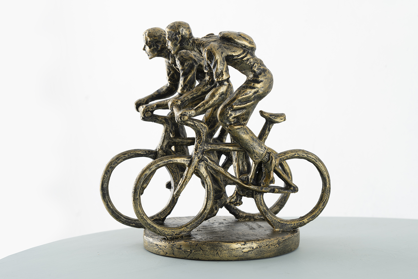 Anxiously Engaged Sculpture (8" Cold Cast Bronze), , large