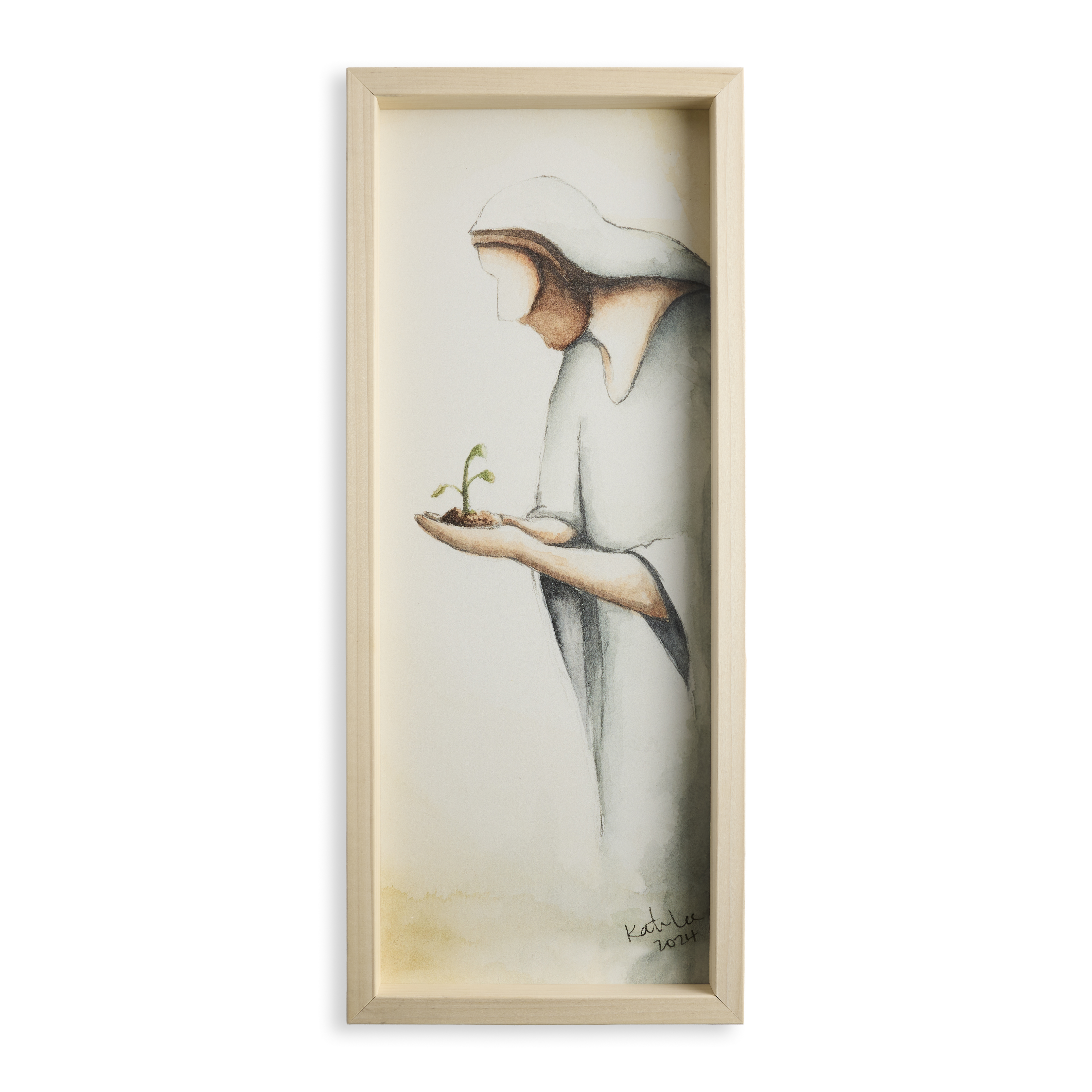 The Nurturer (24x10 Framed Paper Print)
