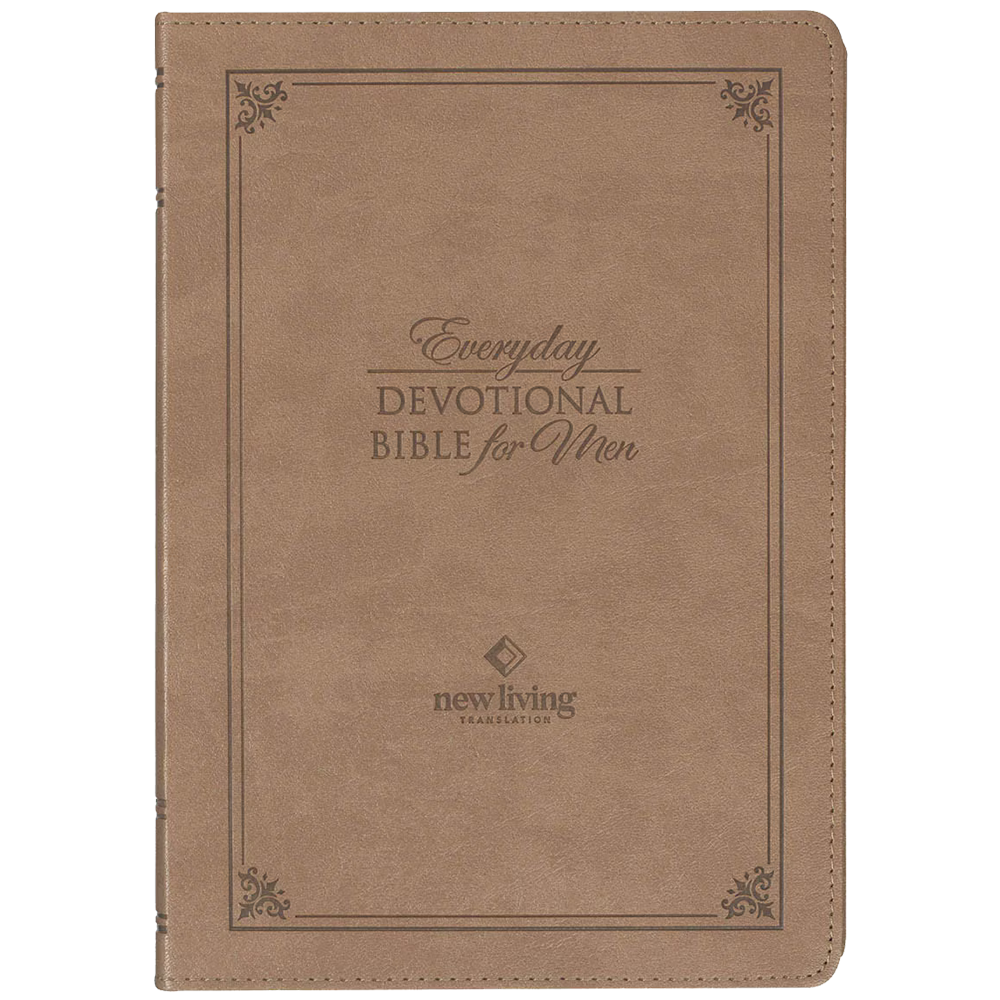 NLT Everyday Devotional Bible for Men