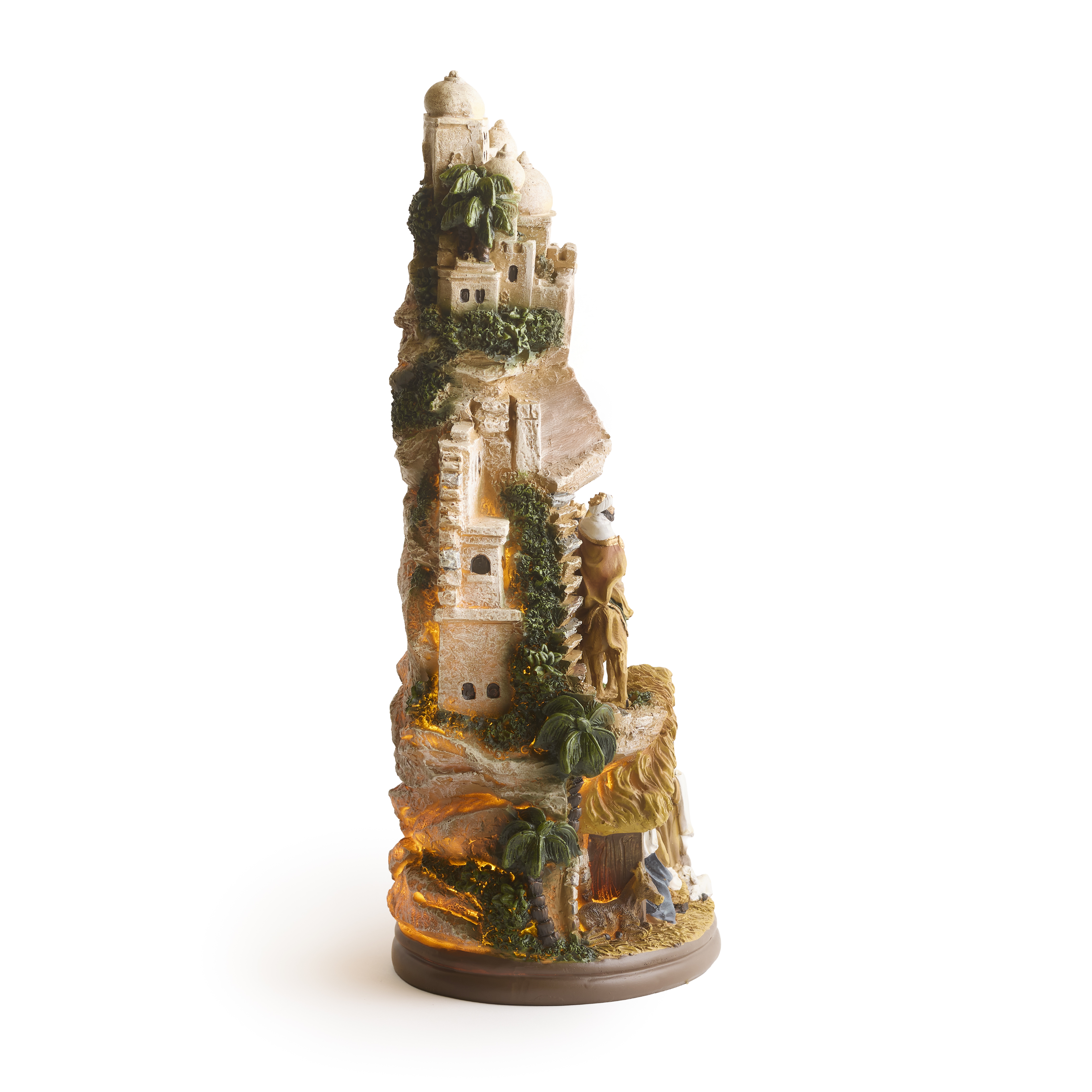 Light-up Stairs with Nativity Scene, , large
