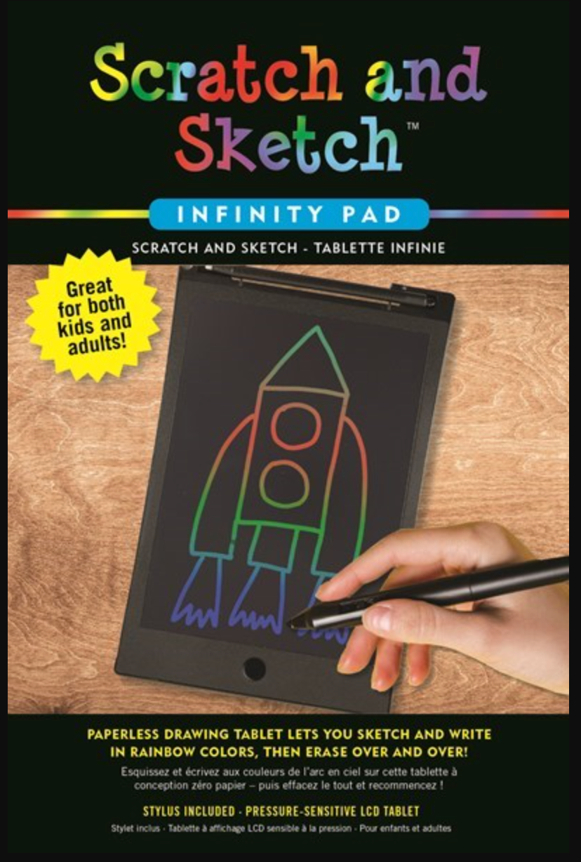 Scratch and Sketch Infinity Pad