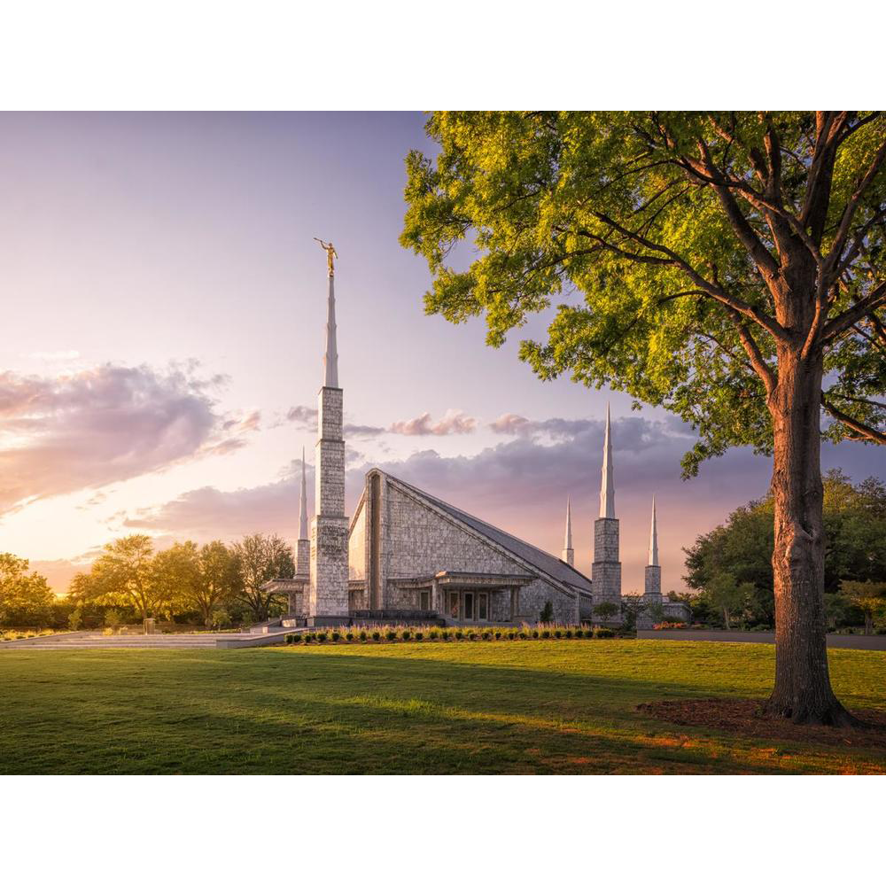 Dallas Temple, Eventide Print