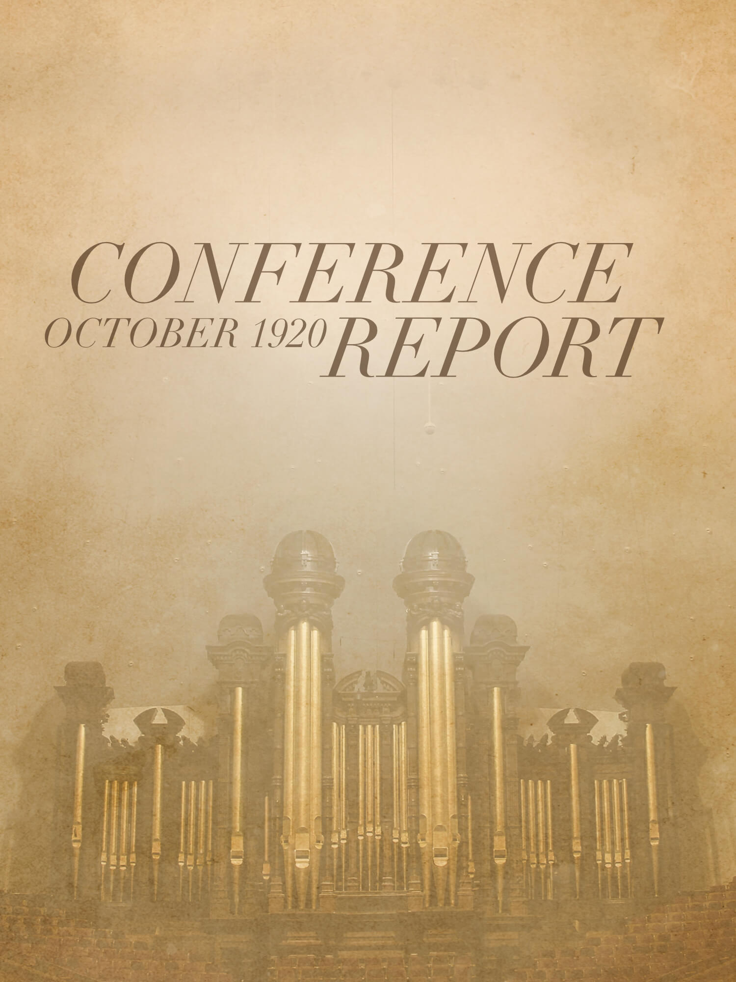 Conference Report, October 1920, , large image number 0