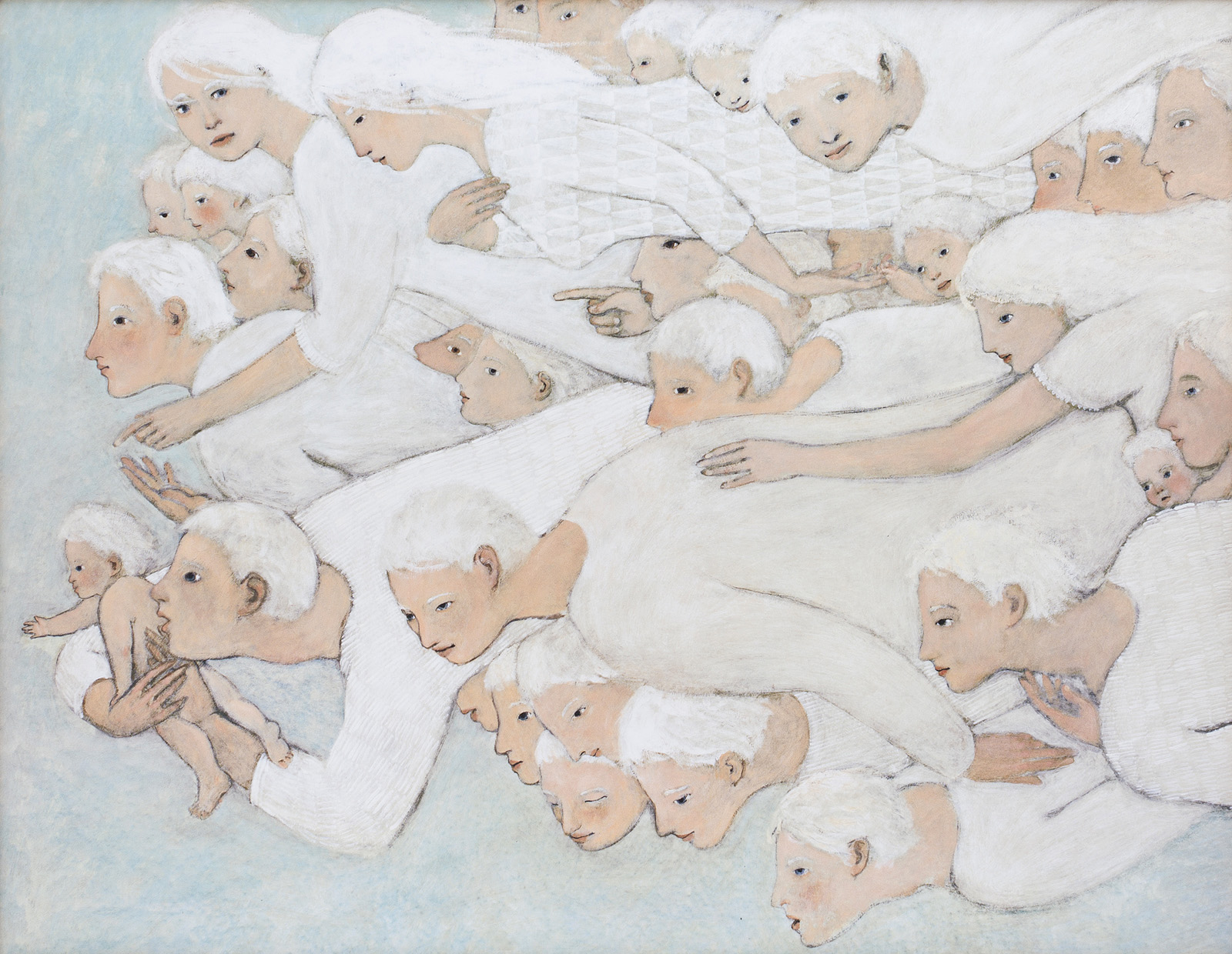 Angels (25x21 Framed Art), , large