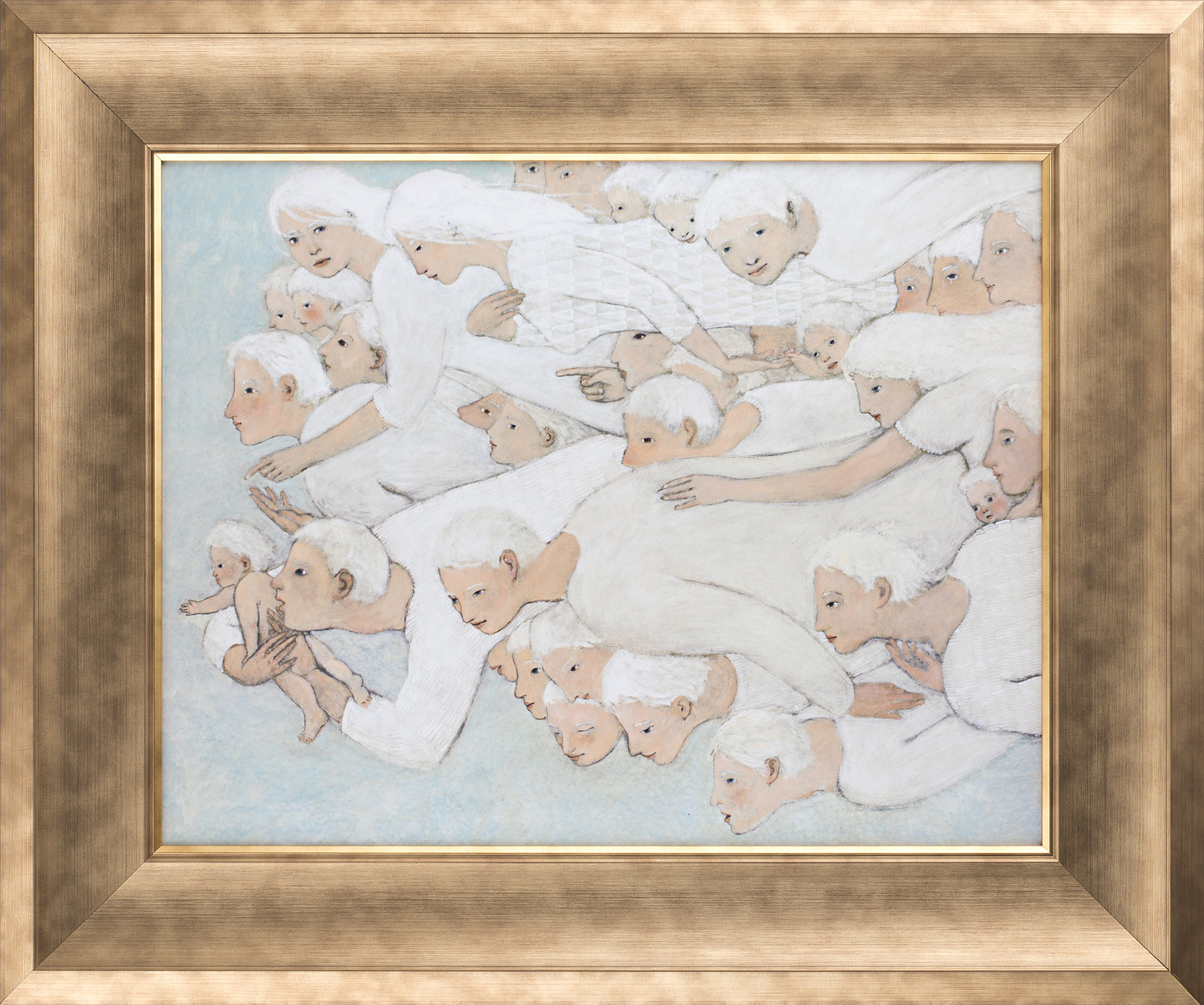 Angels (25x21 Framed Art)