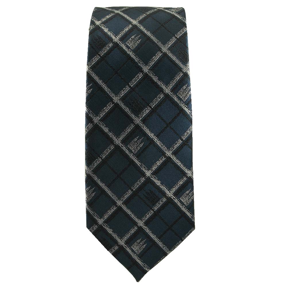 Men's Salt Lake Temple Plaid Necktie