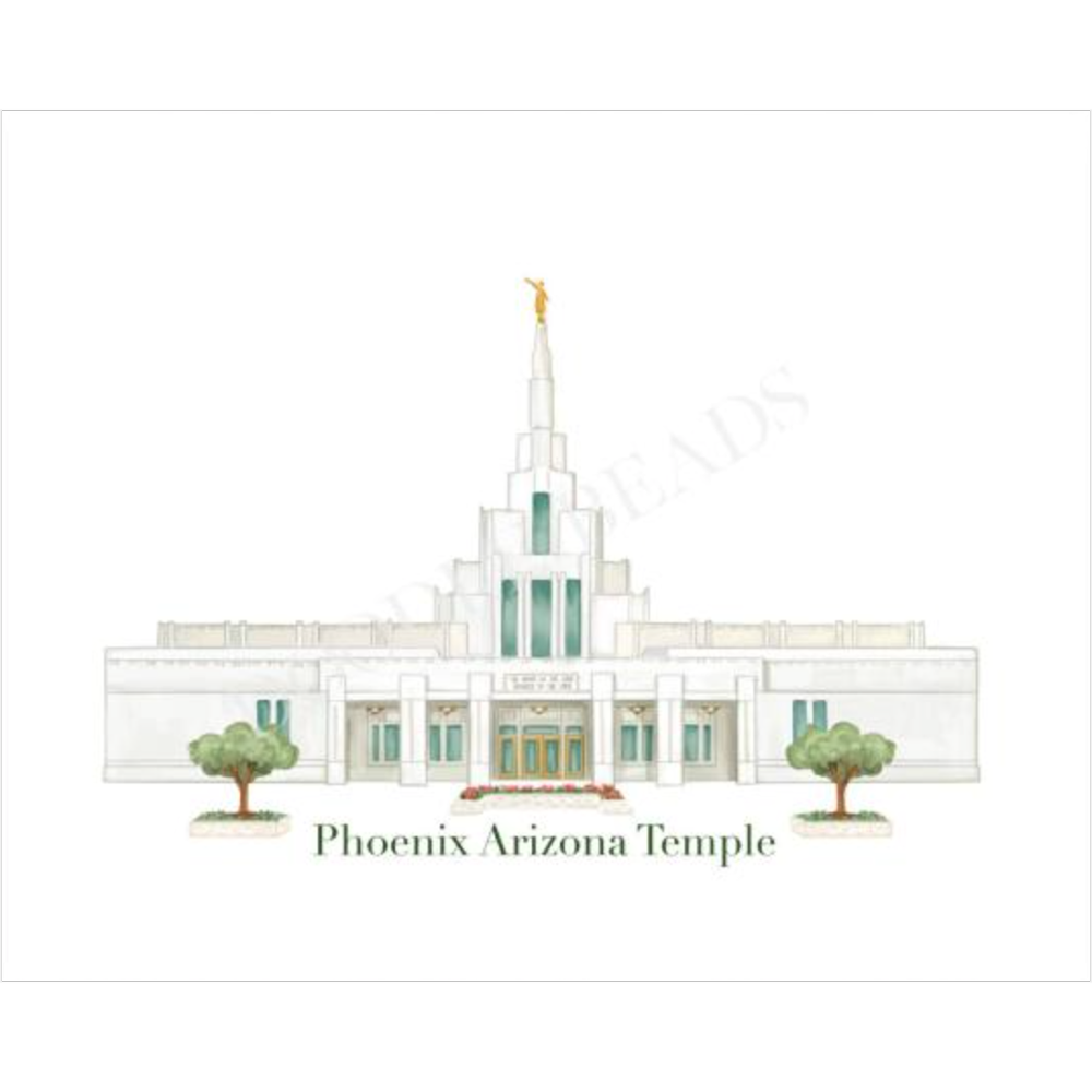 Phoenix Arizona Temple Print