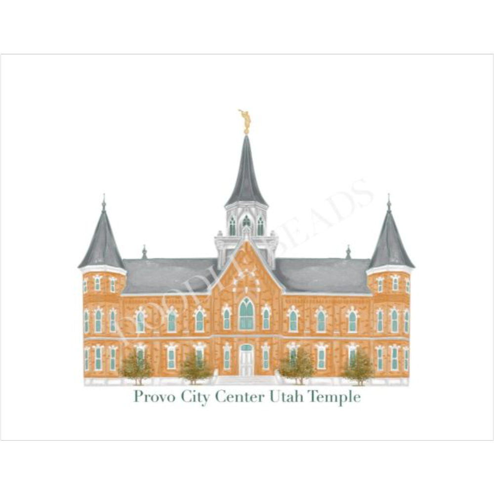 Provo City Center Utah Temple Print