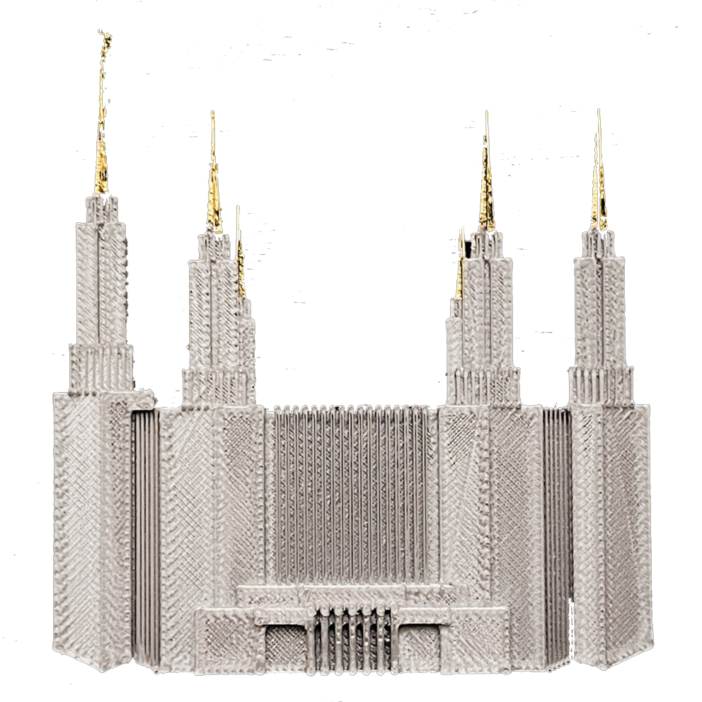 Washington DC Temple Magnet
