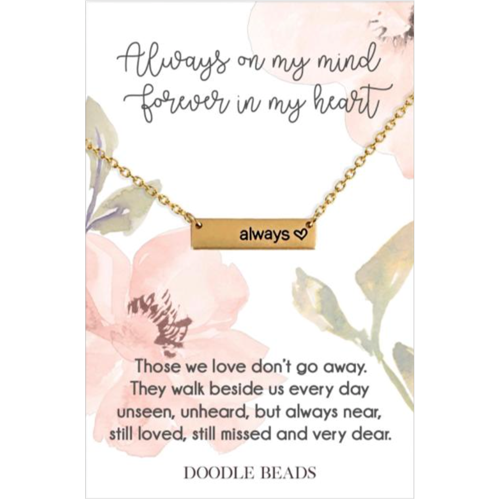 Always on My Mind Necklace, , large