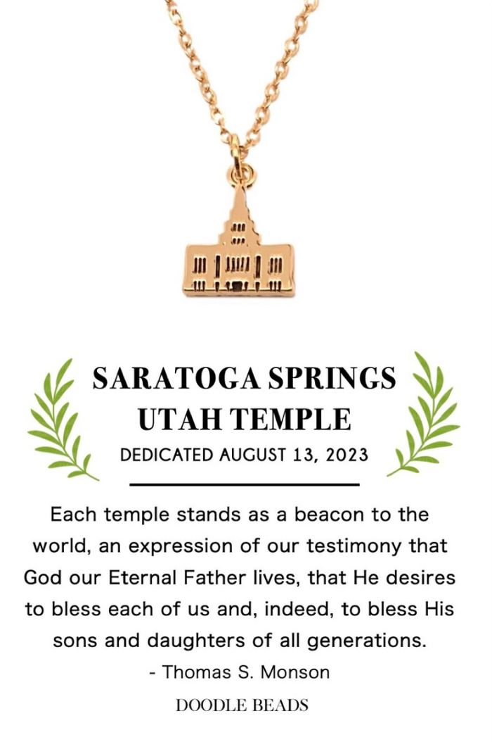 Saratoga Springs Temple Necklace, , large