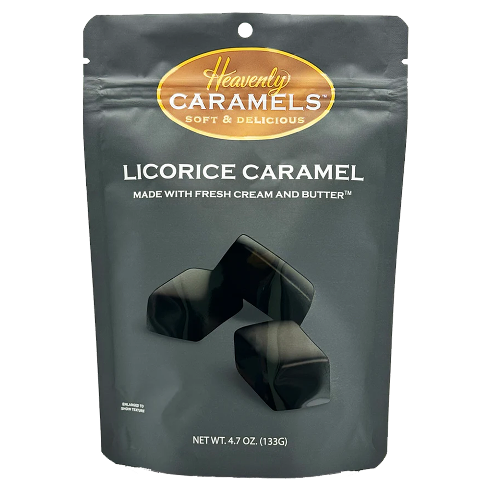 Licorice Caramels Bag