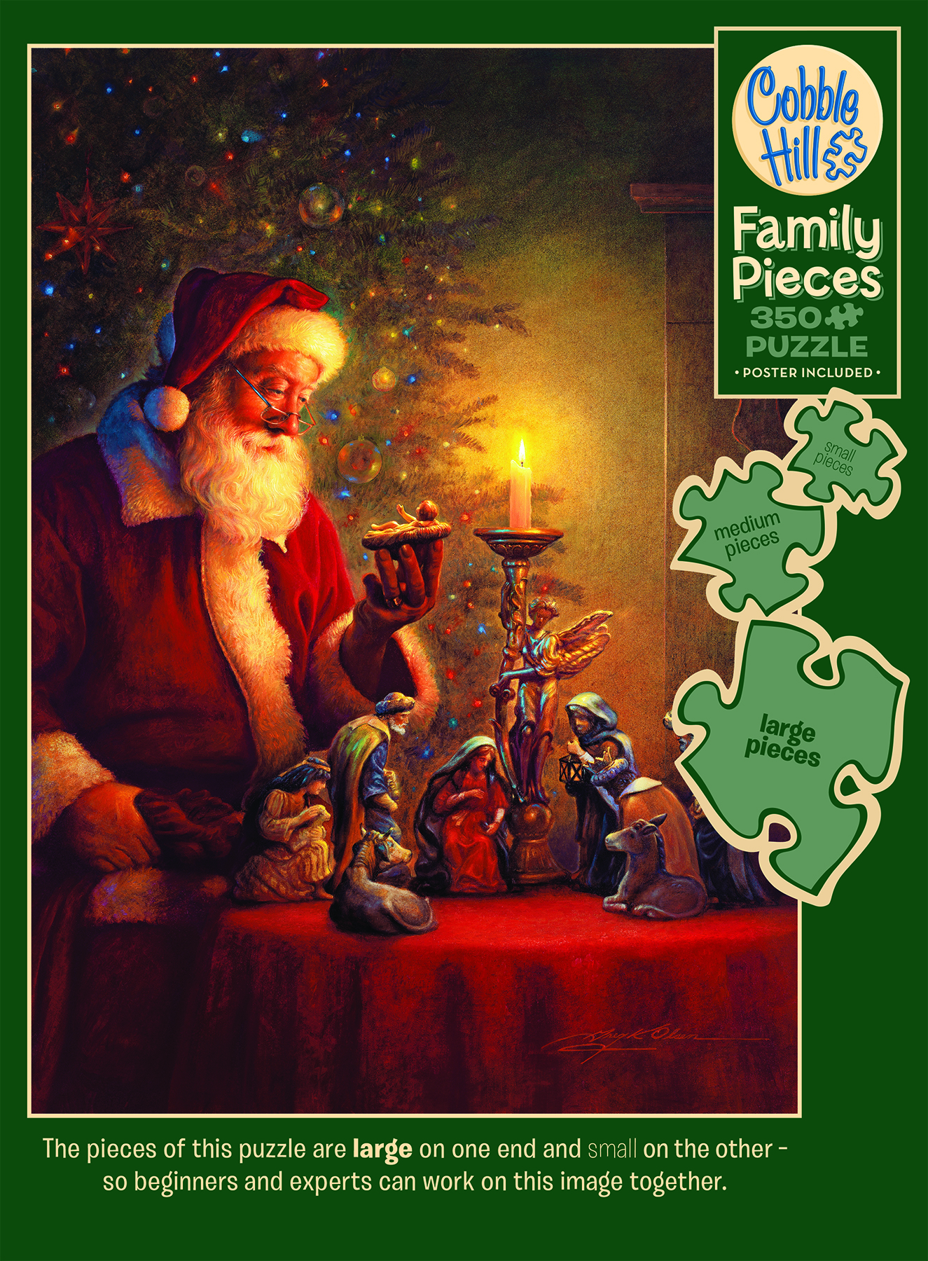 The Spirit of Christmas 350 Piece Family Puzzle