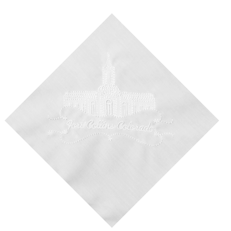 Ft. Collins Temple Handkerchief, , large image number 0