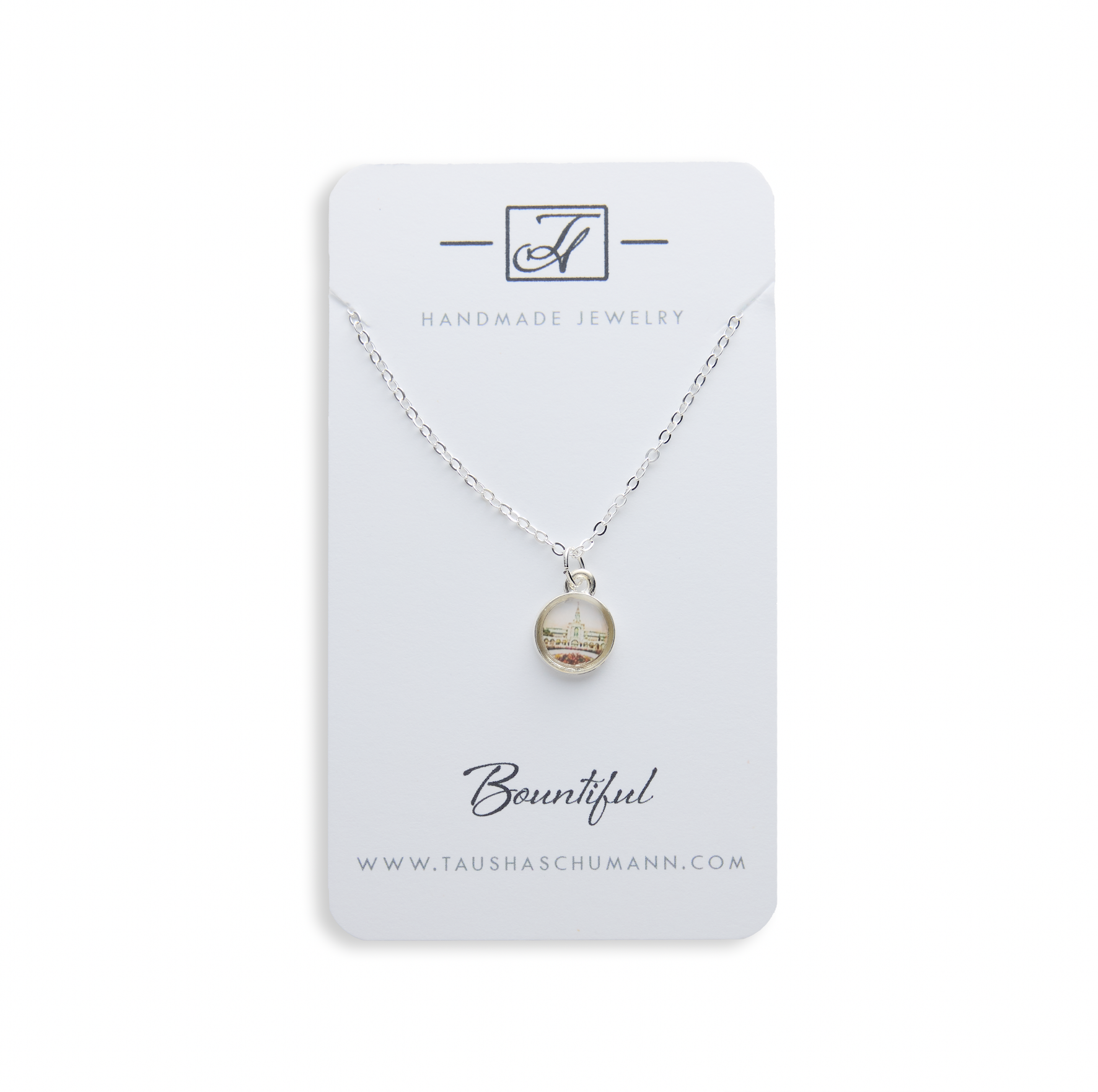 Bountiful Utah Temple Necklace