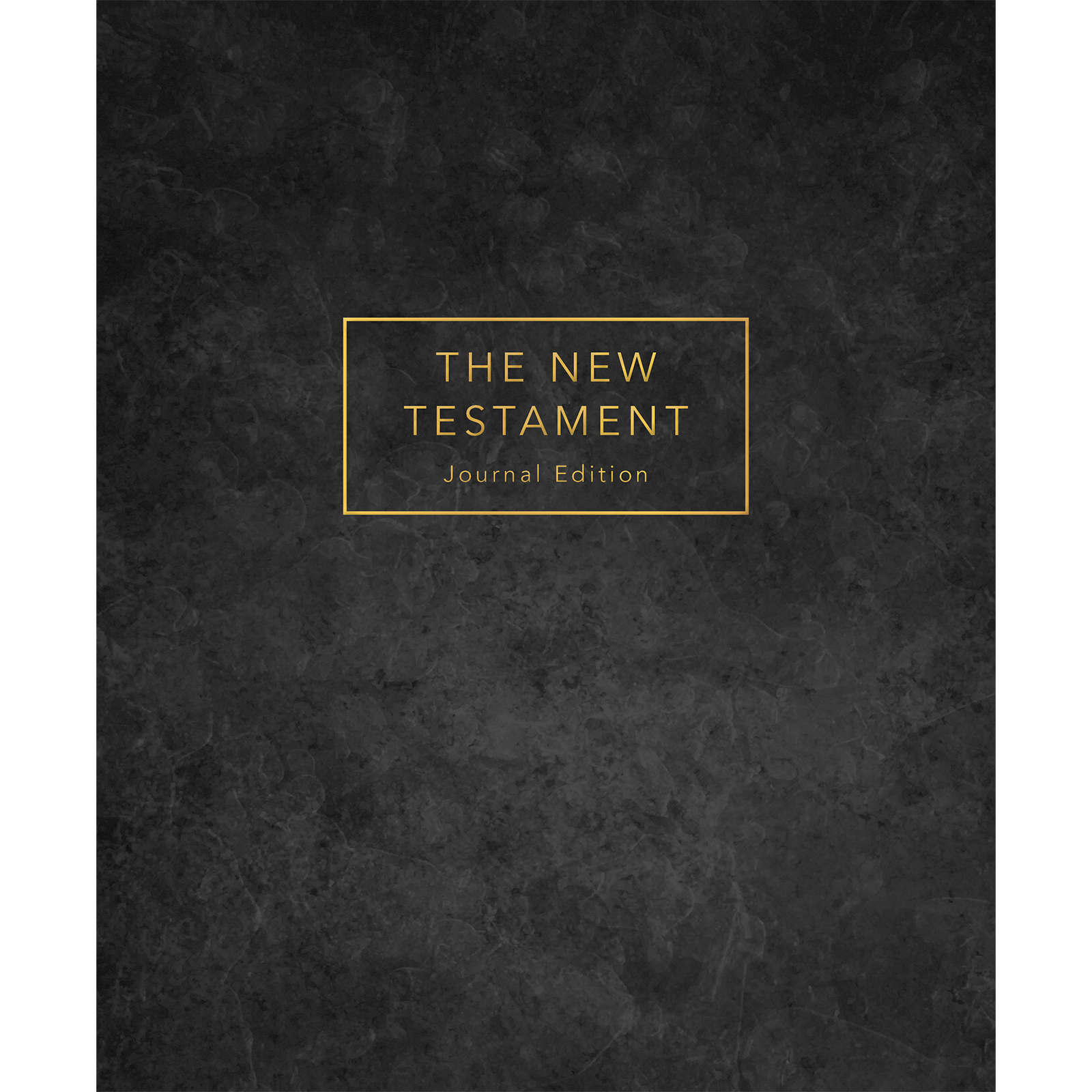 The New Testament, Journal Edition, Dark Gray (Unlined)