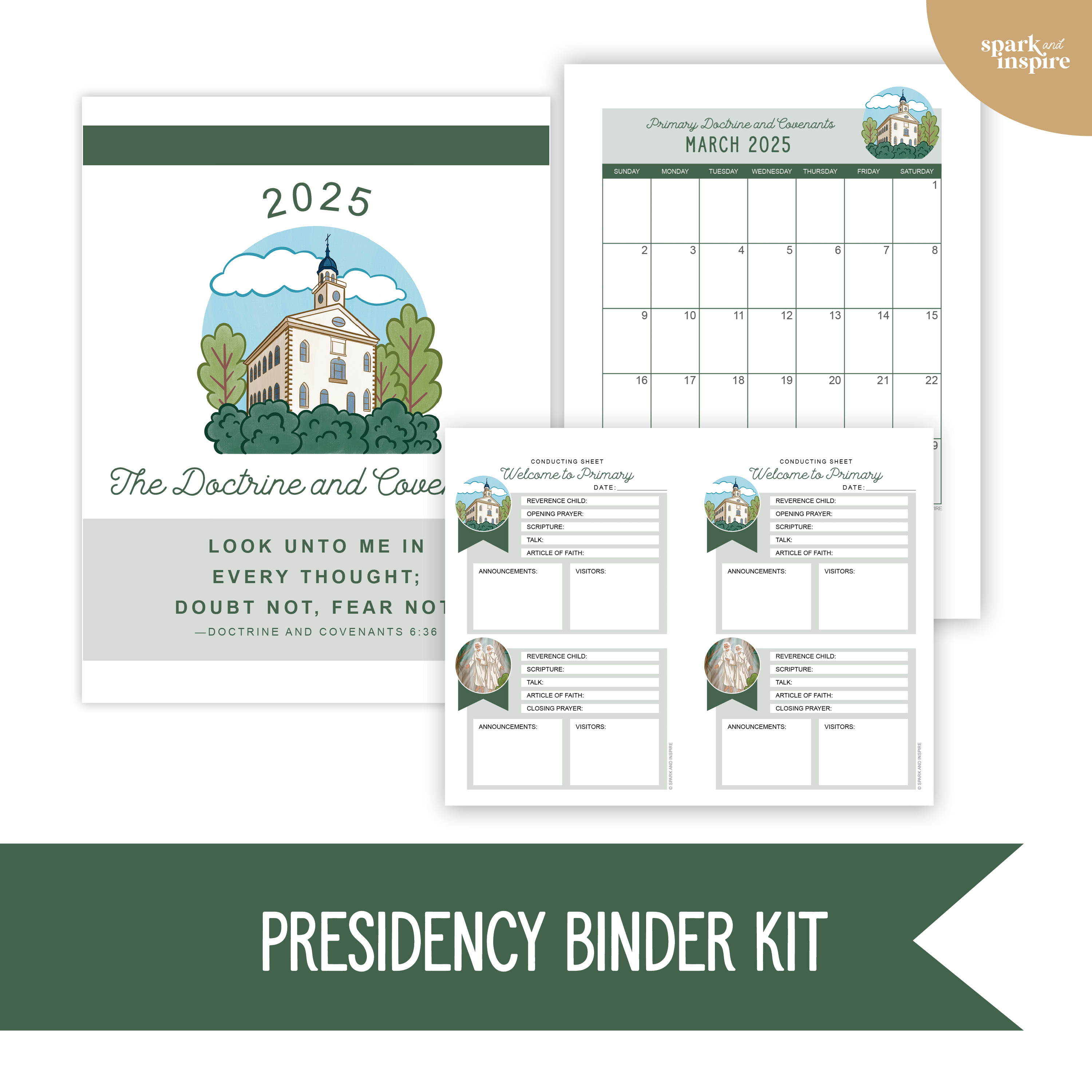 2025 Primary - Presidency Binder