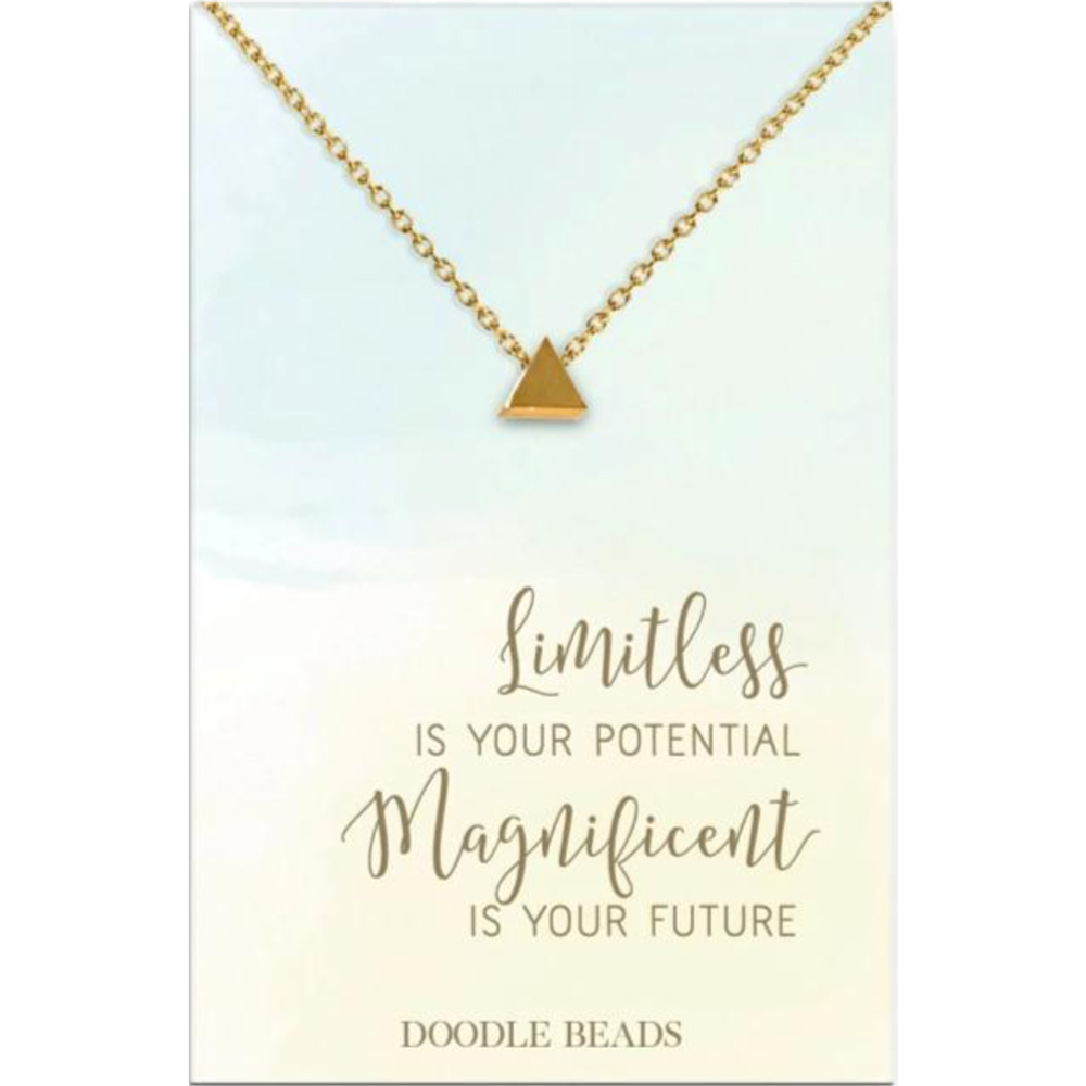 Limitless Triangle Necklace