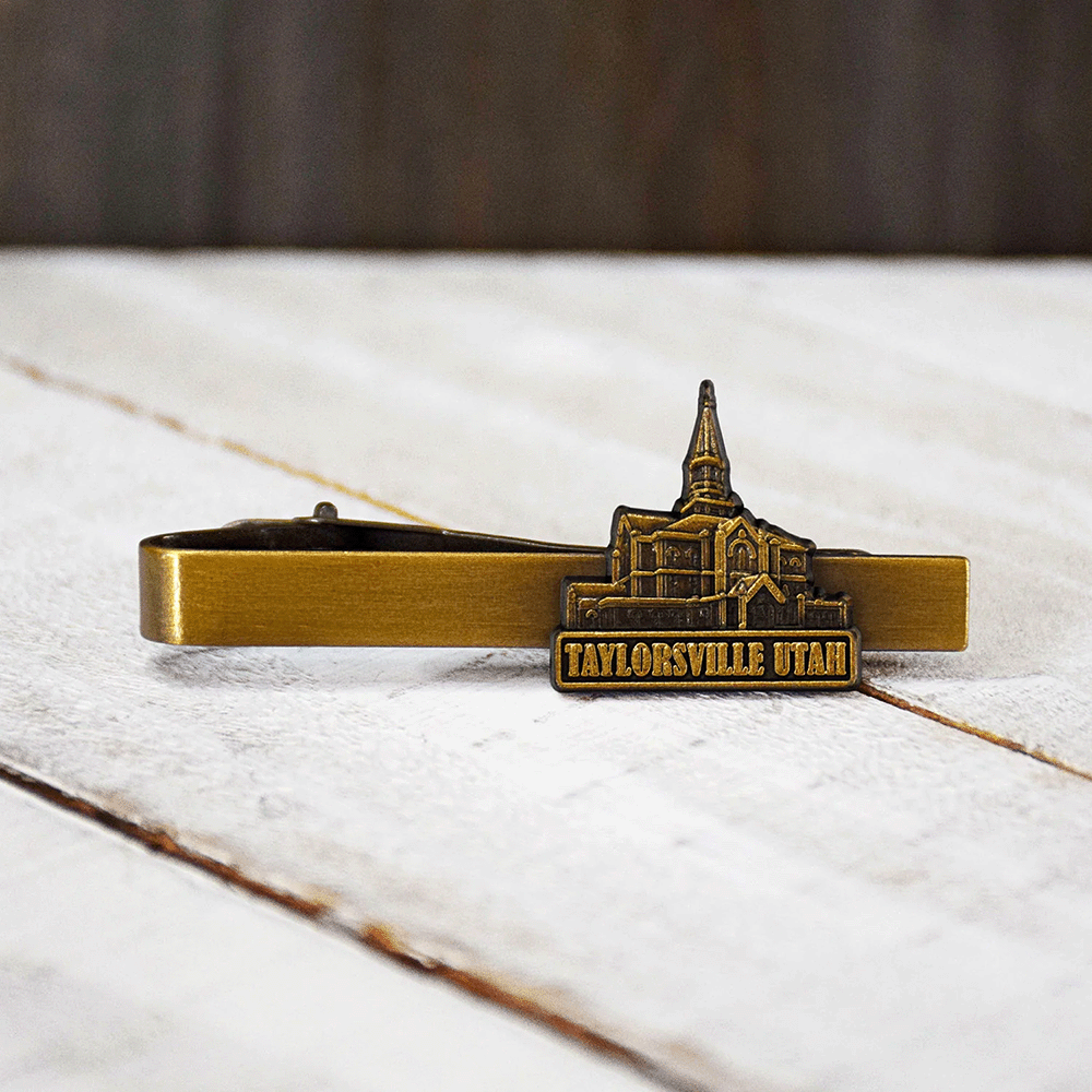 Taylorsville Utah Temple Tie Bar, , large image number 4