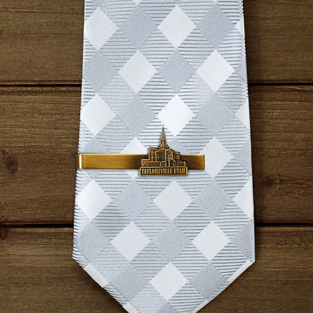 Taylorsville Utah Temple Tie Bar, , large image number 5