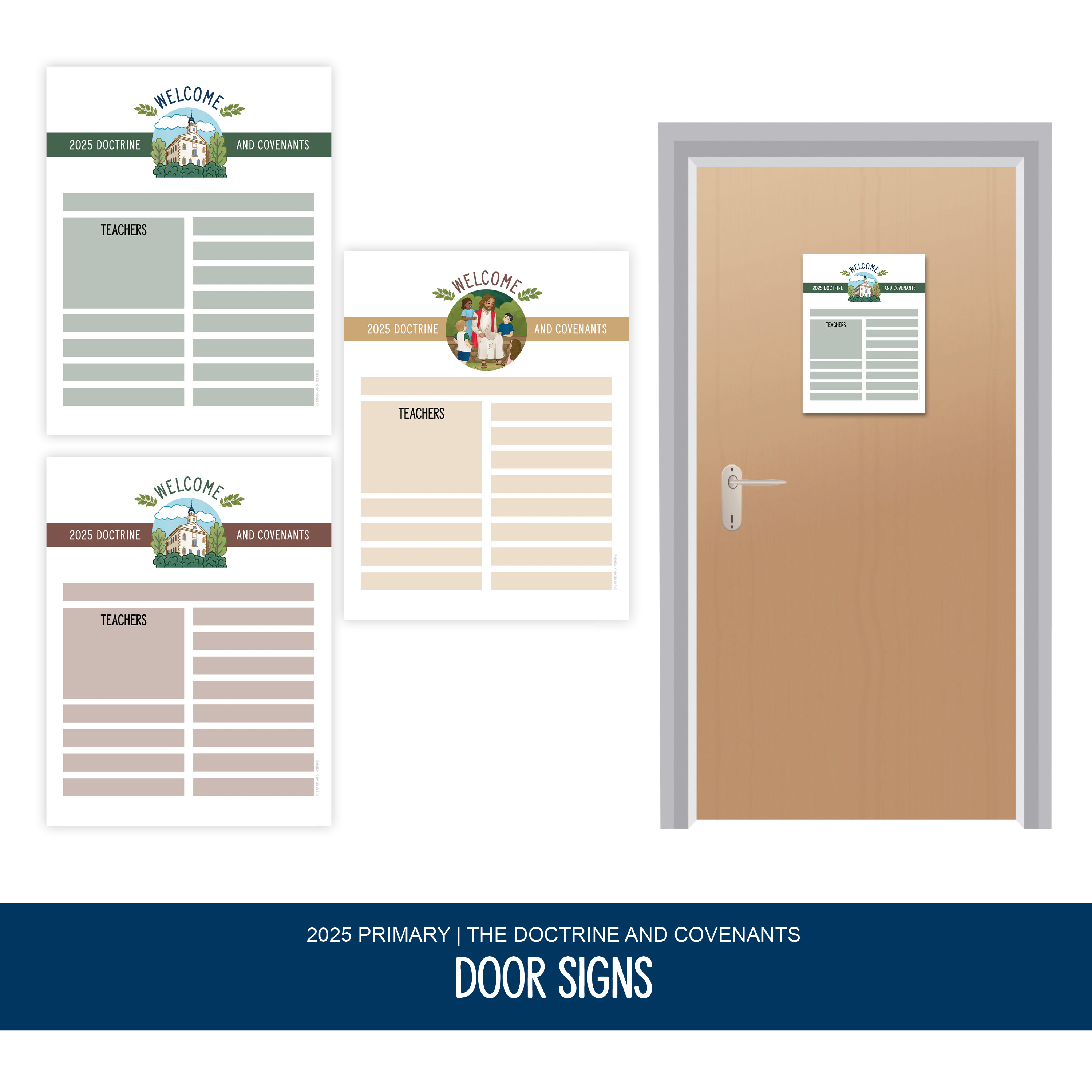 2025 Primary - Class Door and Chair Signs Kit, , large image number 2