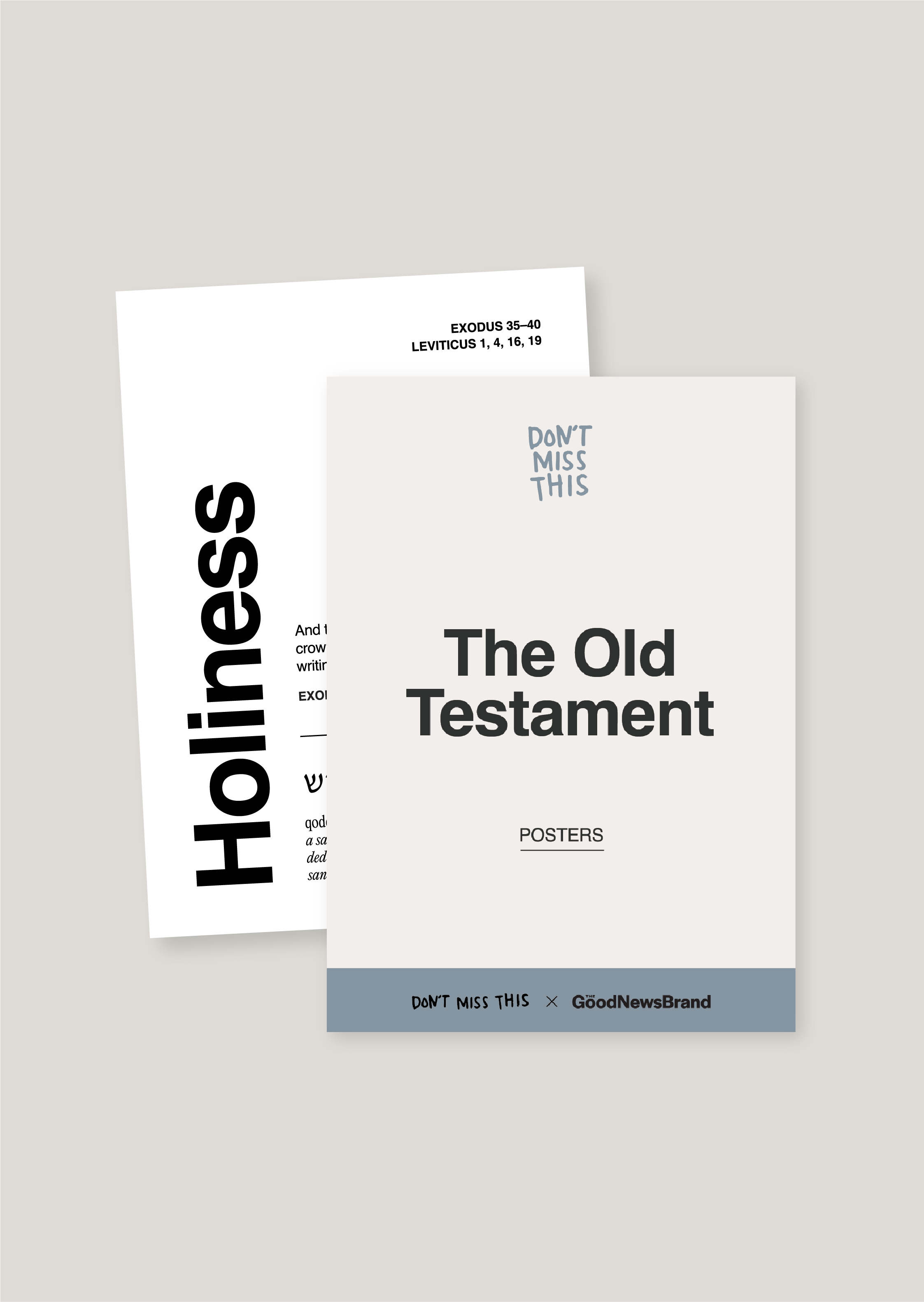 Don't Miss This 2026 Old Testament Poster Set with Stand, , large image number 2