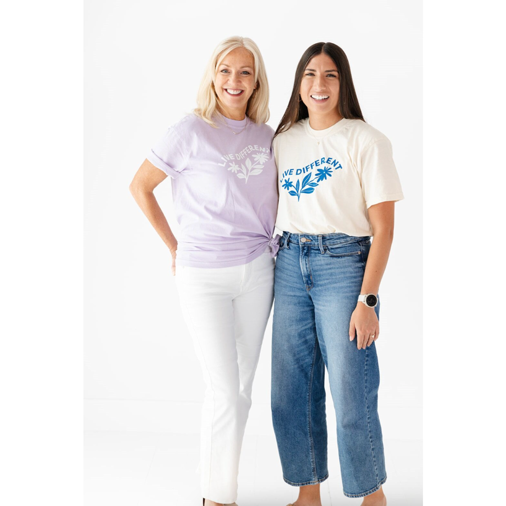 Live Different Women's Orchid T-Shirt, , large image number 2