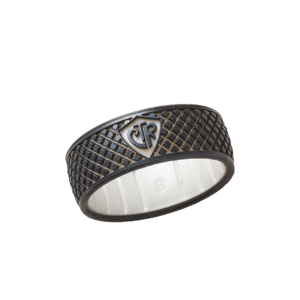 Silicone Grid Wrap Black Pearl and Pearl CTR Ring