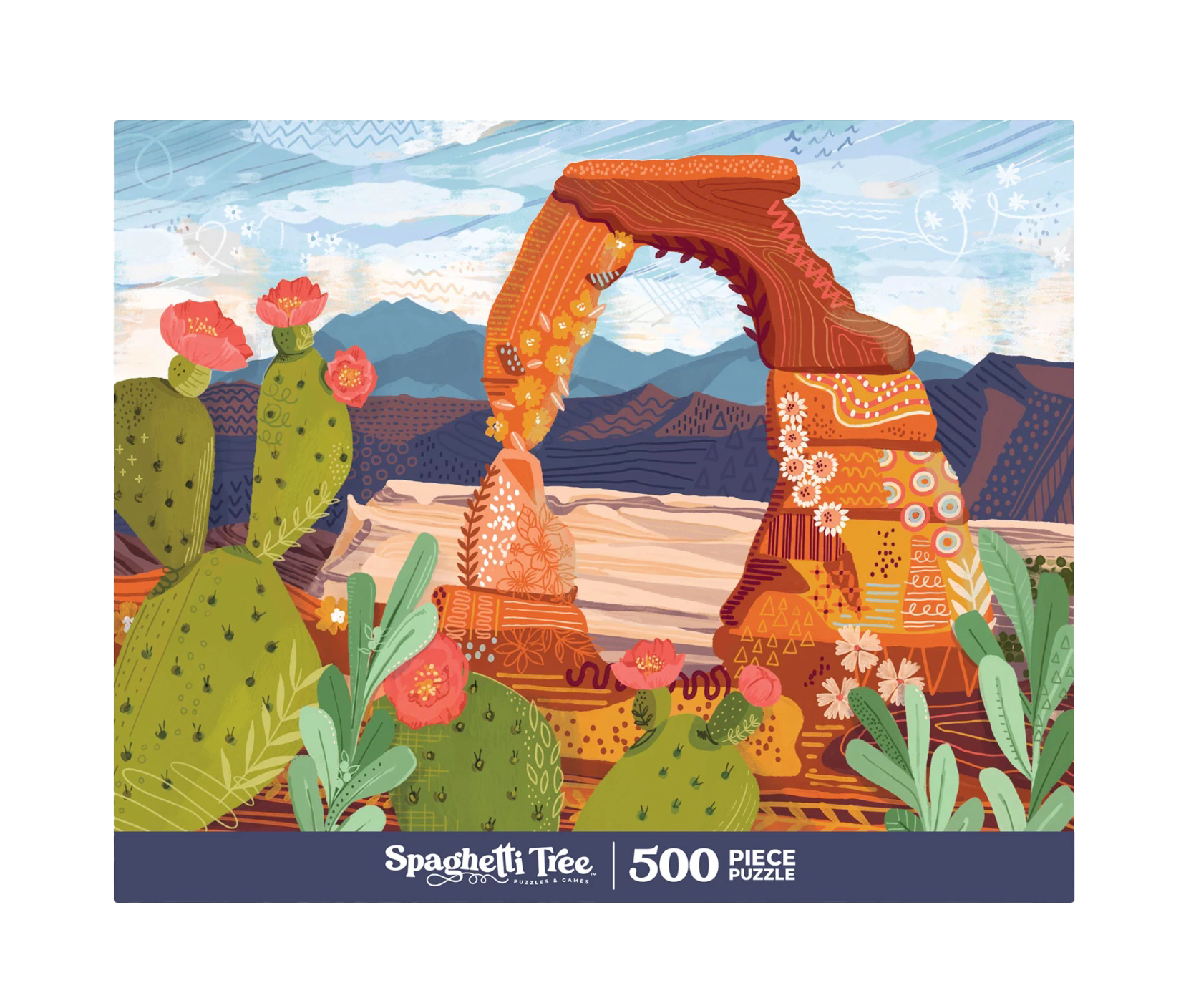 Delicate Work of Arch 500 Piece Puzzle