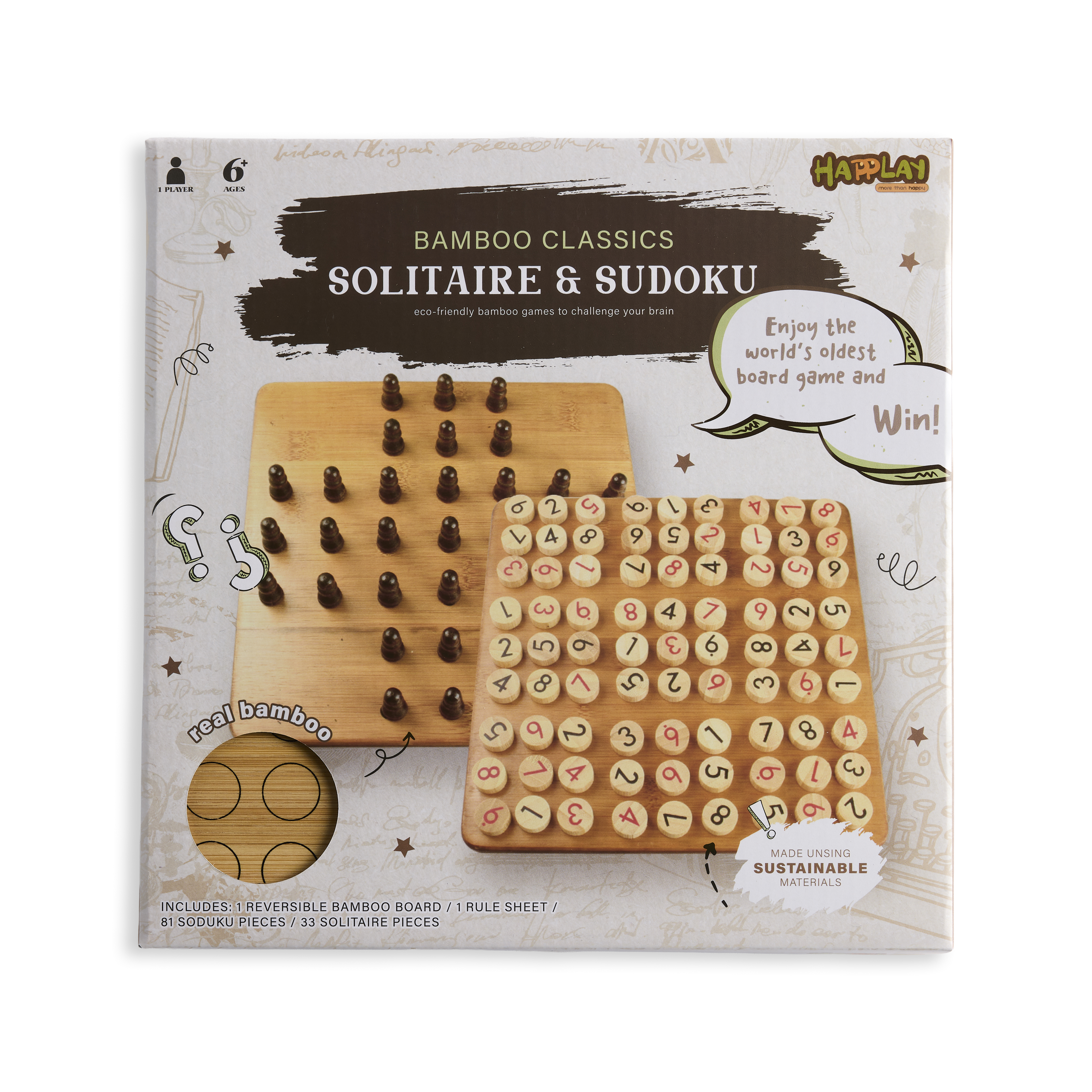 Solitaire & Sudoku Board Game