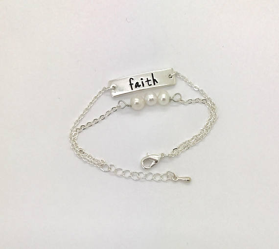 My Baptism Faith Bracelet, , large