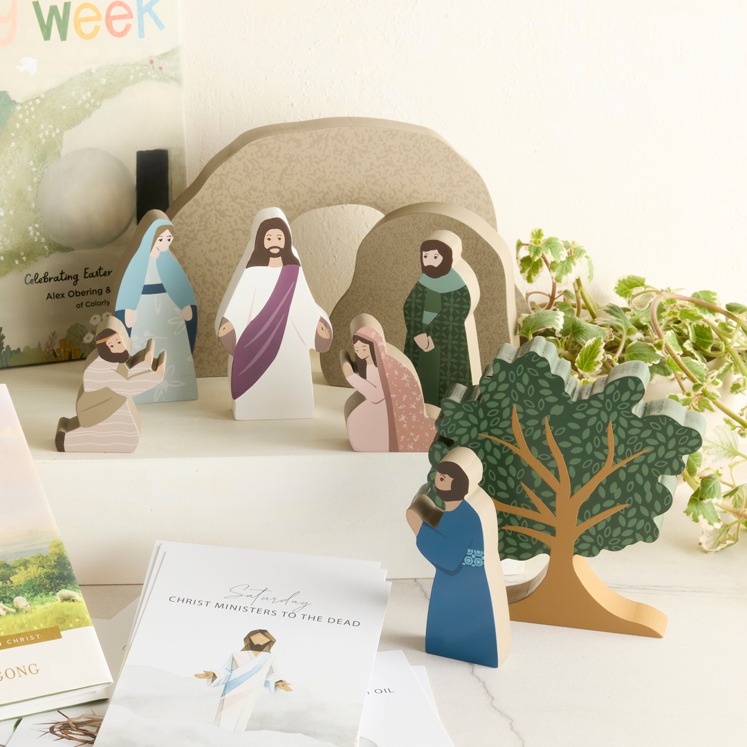 He Is Risen Easter Creche Set, , large image number 5
