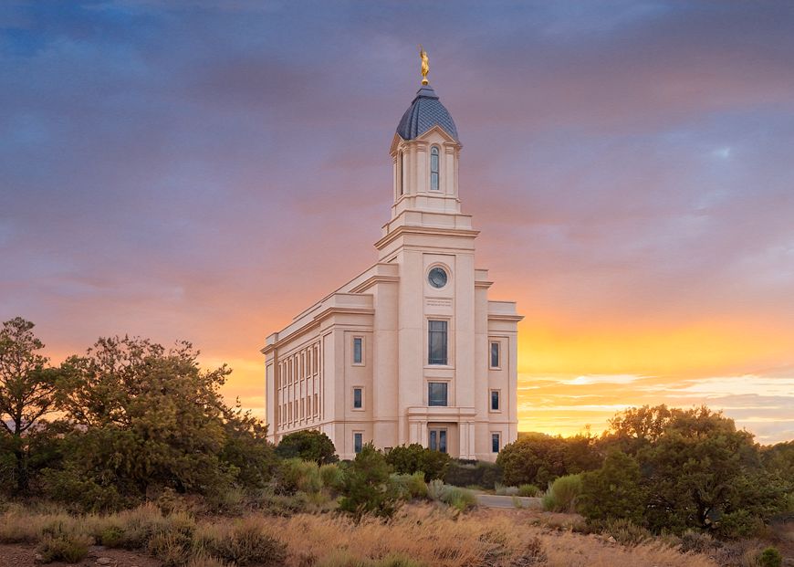 Cedar City Temple, Genesis Print