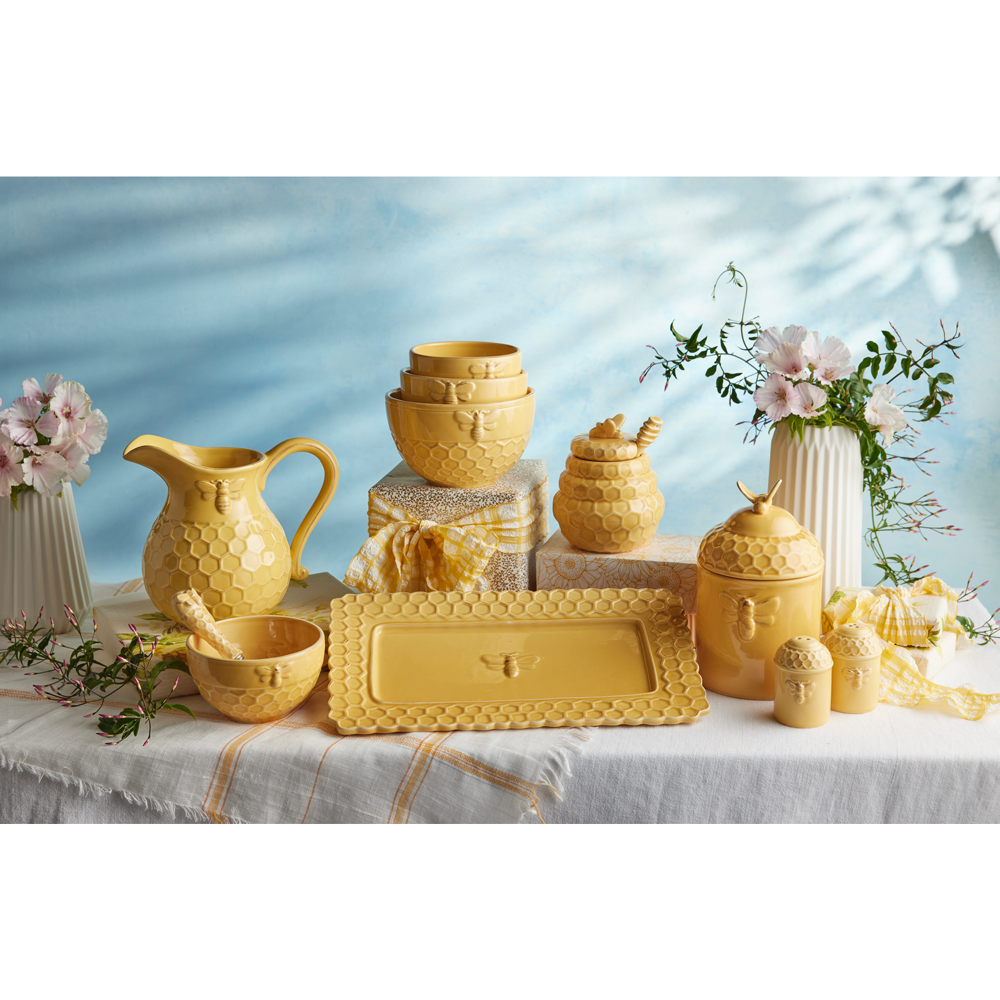 Honeycomb Honey Pot and Dipper, , large image number 4