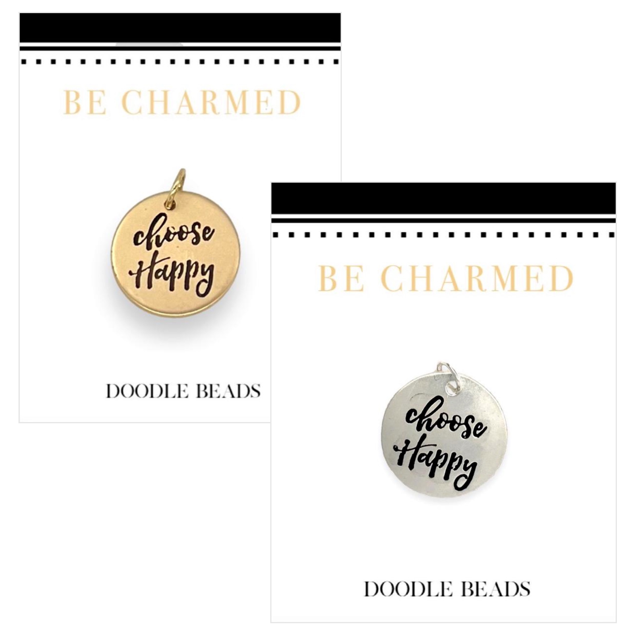 Choose Happy Charm