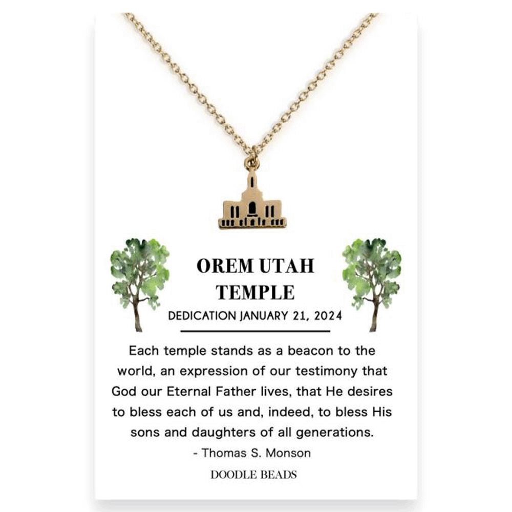 Orem Temple Necklace