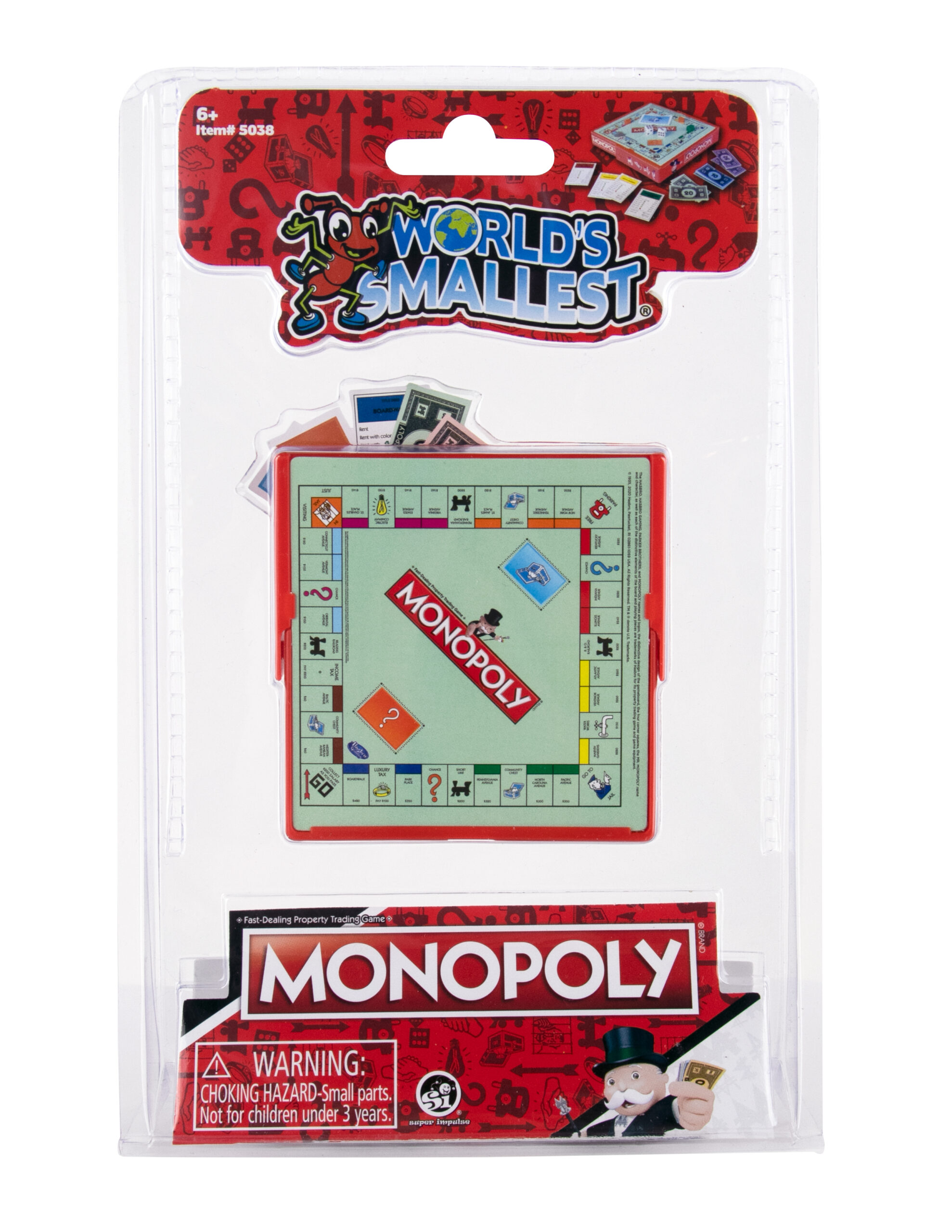 'World's Smallest'  Monopoly Board Game