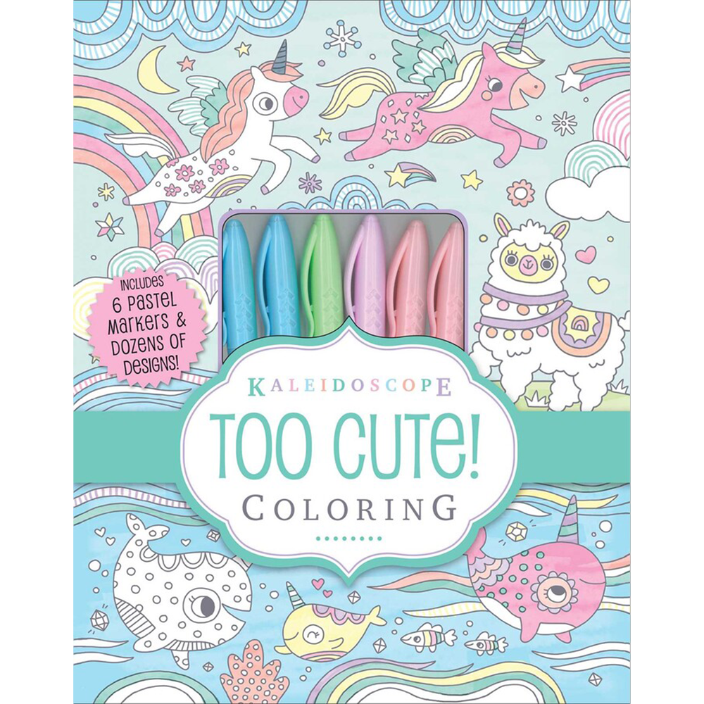Kaleidoscope Too Cute Coloring