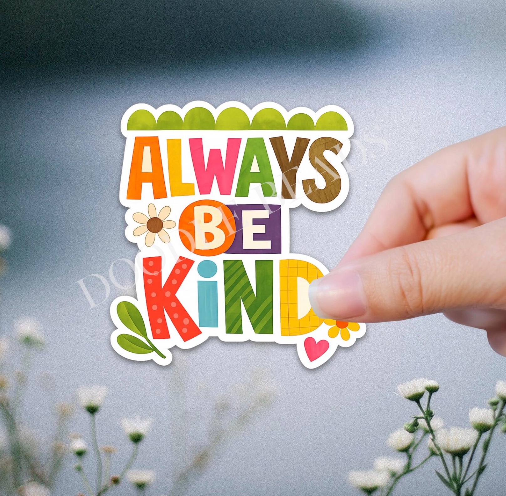 Always Be Kind Sticker, , large