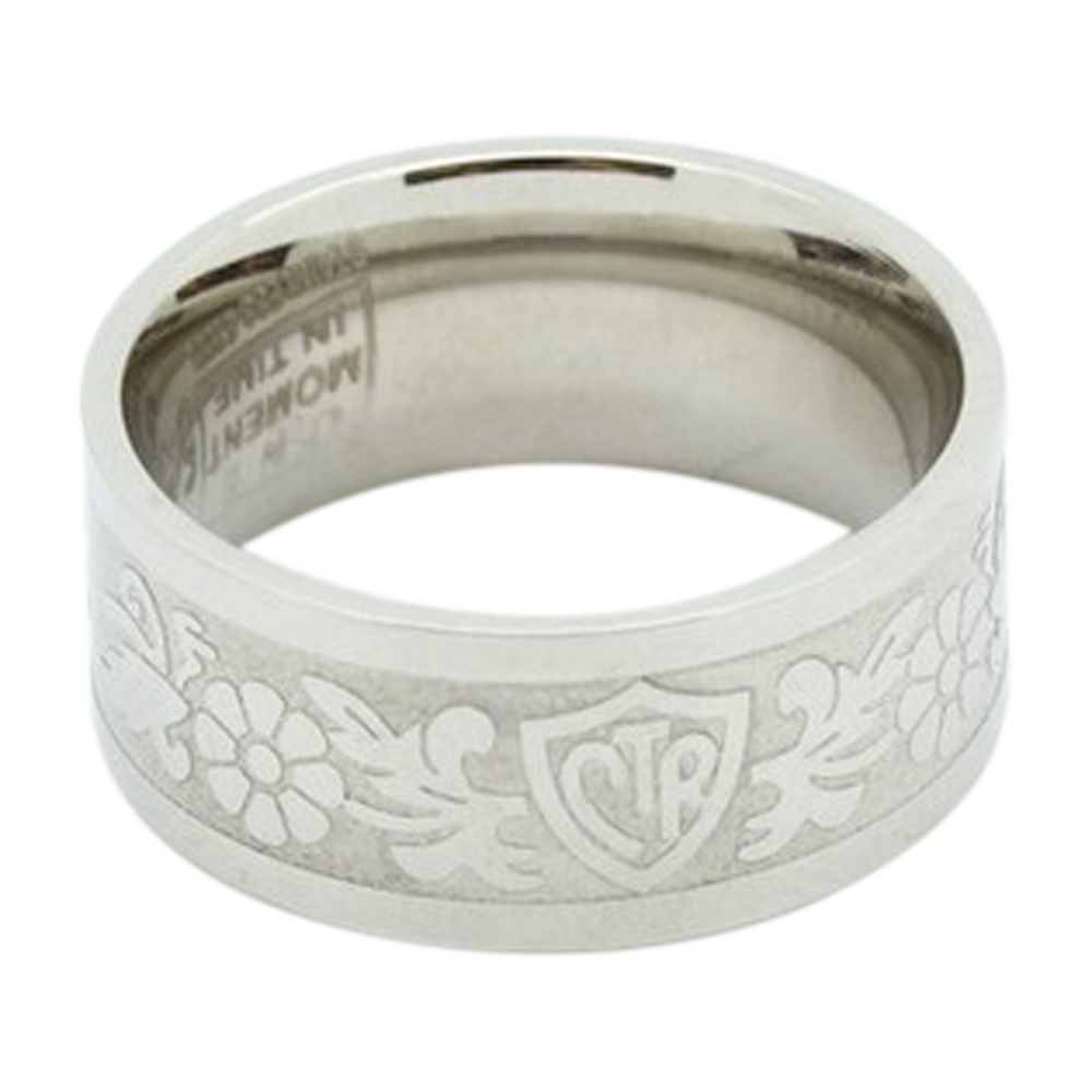 Daisy Flower Scroll CTR Ring