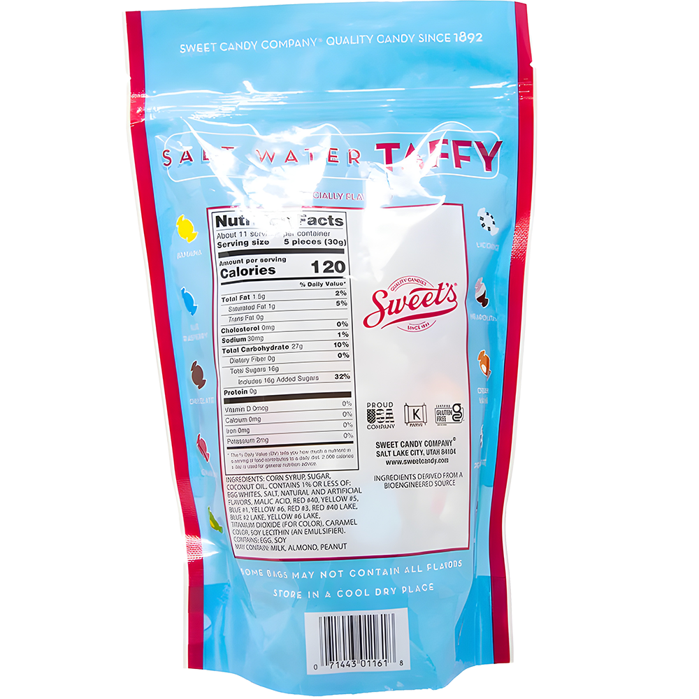 Taffy Assorted 12 Oz., , large