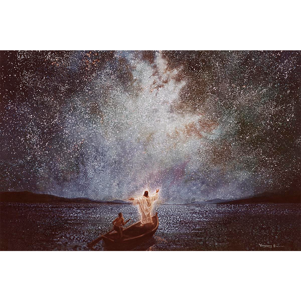 Calm And Stars 4x6 (3D Print)