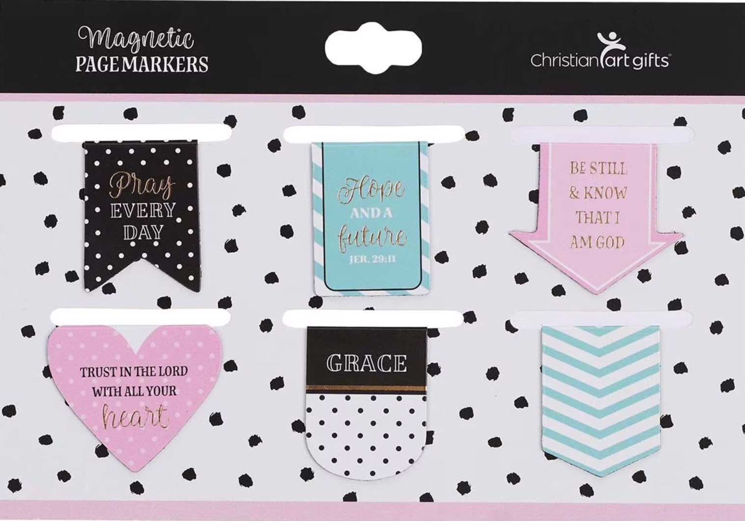 Pray Every Day Magnetic Bookmark Set