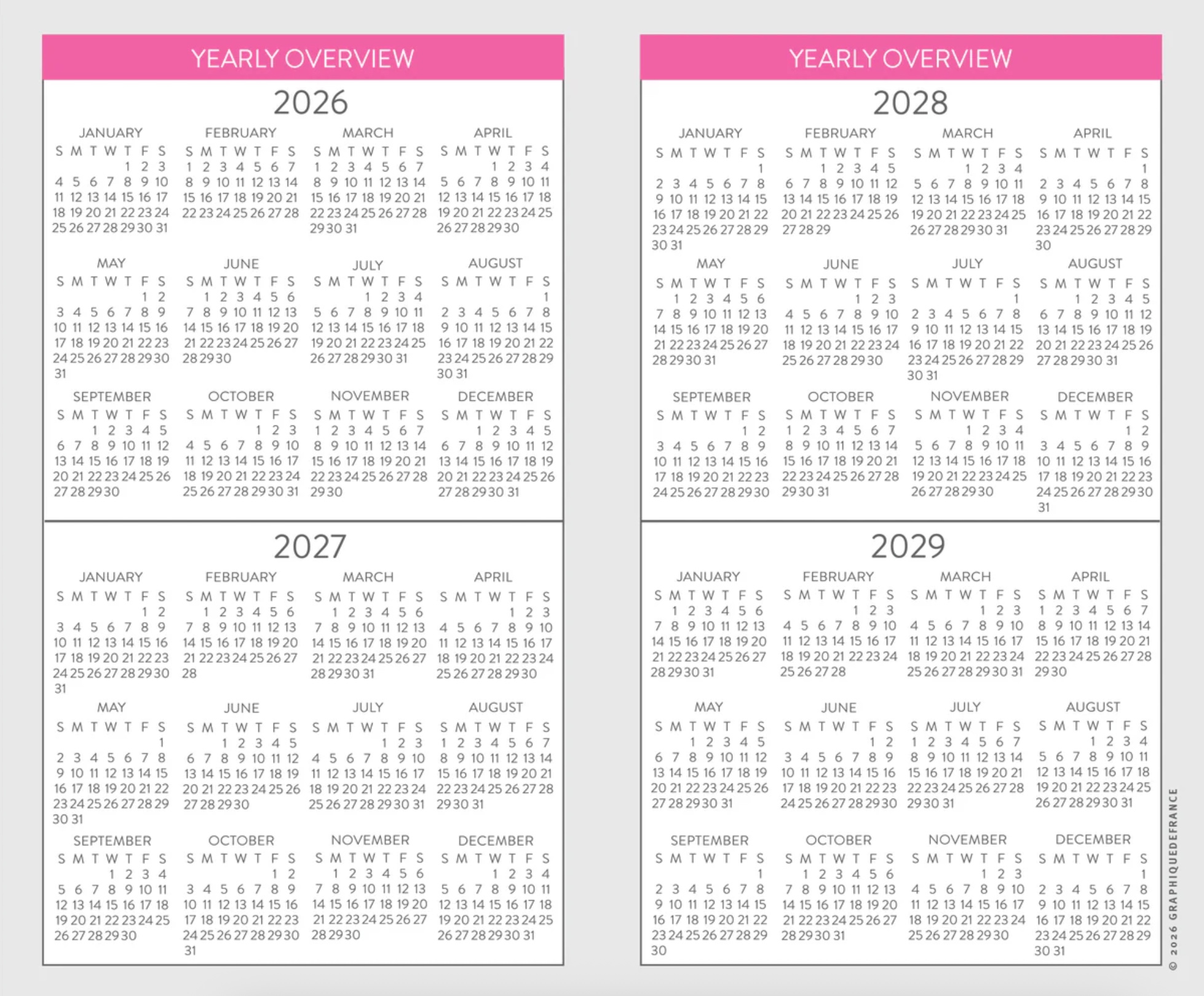 2027 Classic Charm 2-Year Pocket Planner, , large image number 2